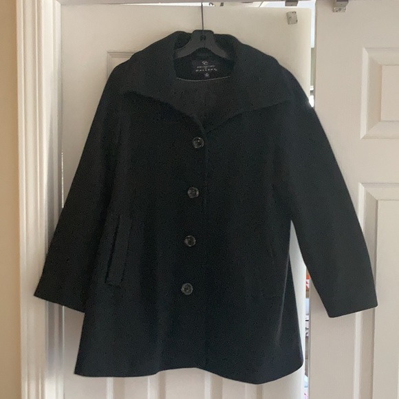 Gallery collection Wool Cashmere coat size 6 - Picture 2 of 4